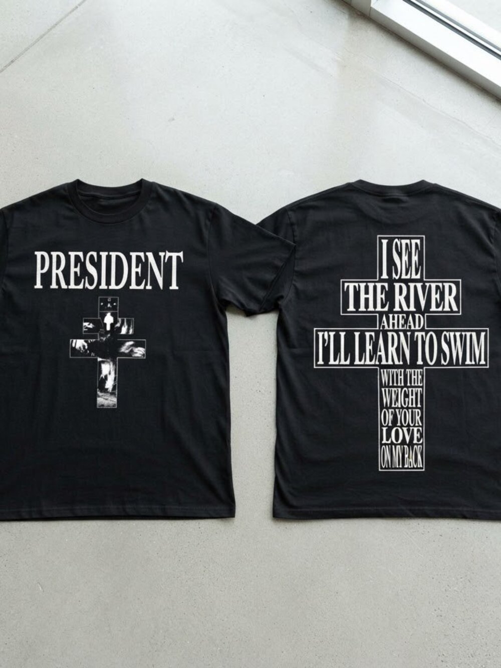 President North American Campaign 2026 River Black T-Shirt S-4XL